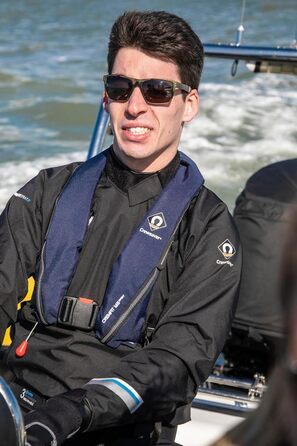 Світловідбиваюча жилет Crewfit 165N Sport Auto (Не з системою кріплення) - Marineblau 9010NBA