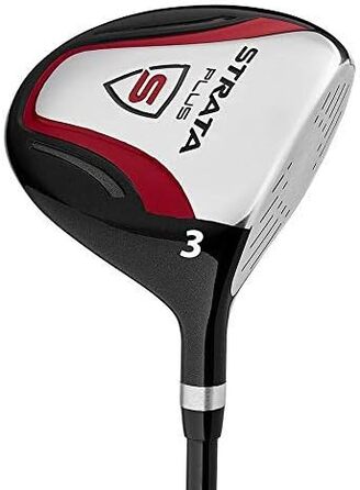 Набір для гольфу STRATA: повний комплект обладнання (драйвер, клюки, гібриди, айрони, паттер, сумка)