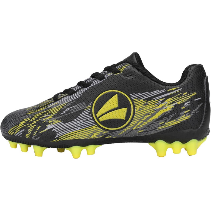 Дитячі футбольні кросівки Jako J-SFG Stepover, 40 EU, чорний/неоновий жовтий