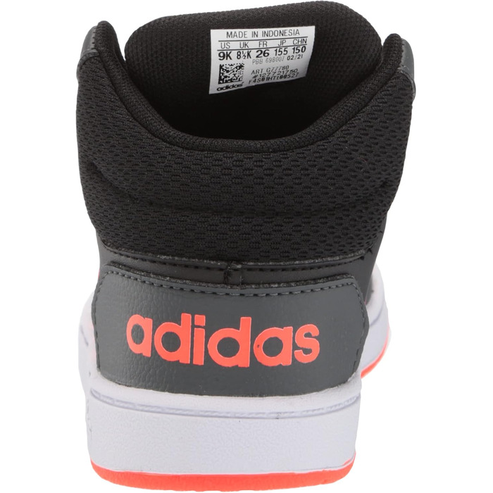 Дитячі фітнес-кеди adidas X_plr J, рожевий (1-4 роки, 12 см), чорно-червоно-сірий