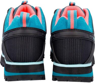 Жіночі трекінгові черевики CMP Moon Low Wmn Wp, 40 EU, Teal Red Fluo