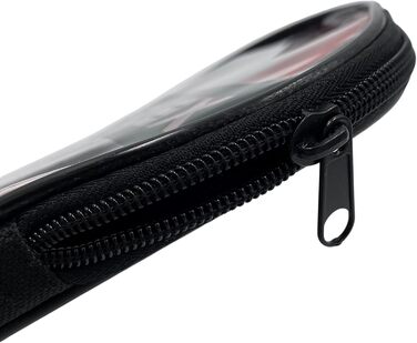 Sunflex набір для настільного тенісу: ракетка Carbon, чохол, 6 м'ячів 3-зірки, ITTF, для клубних гравців