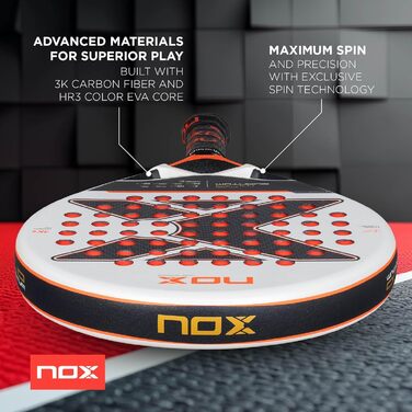 Ракетка для бадмінтона Nox Ml10 Quantum 3K Miguel Lamperti 2025