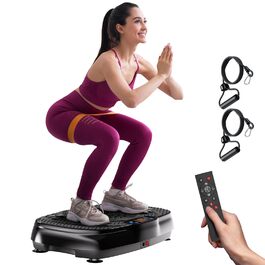 Віброплатформа TISSCARE для дому: тренування, схуднення, формування фігури та нарощування м'язів. 120 рівнів, 5 режимів, до 180 кг.