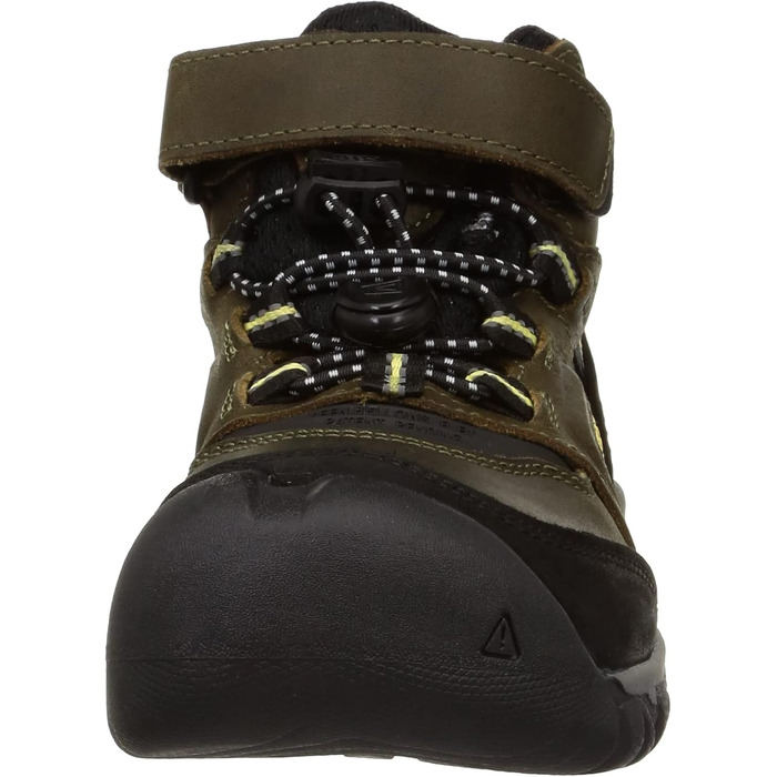 KEEN Ridge Flex Mid - водонепроникні трекінгові черевики для дітей (37 EU, Dark Olive Dusky Citron)