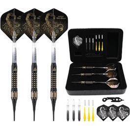 Дартс набір CUESOUL Black Scorpion Deluxe, 16 г, з футляром
