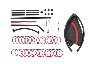 Фітнес-батут Aerobounce Bestway 102см x 135см, модель 2026 (арт. 59124)