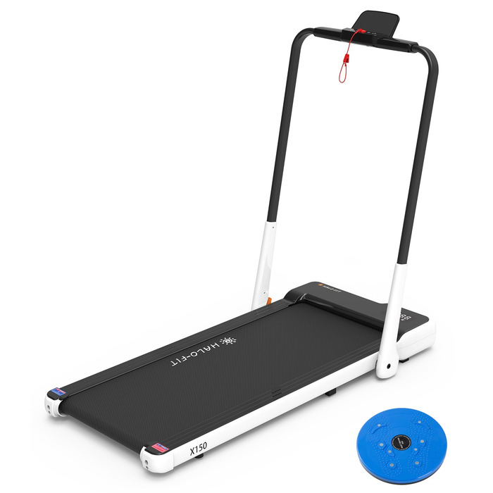 Складана домашня бігова доріжка Halo-Fit X150 з додатком, макс. вага 110 кг, швидкість до 12 км/год