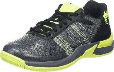 Дитячі гандбольні кросівки Kempa Attack Contender Junior - чорний, сірий, жовтий (29 EU)