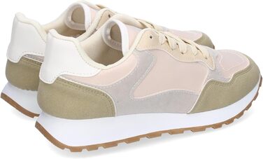 Жіночі спортивні кросівки Beige (40 EU) повсякденні, зручні, на шнурівках