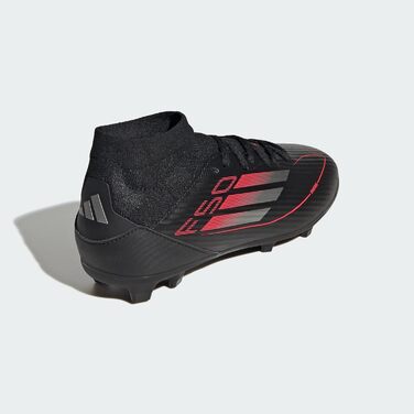 Дитячі футбольні бутси adidas F50 League Mid FG/MG, 36 2/3 EU, чорний/металік/червоний