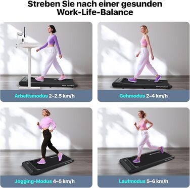 Walking Pad Mobvoi: Компактний біговий тренажер 2-в-1 для дому та офісу, з керуванням через додатки Zwift, Kinomap, TicSports. Максимальне навантаження 120 кг, швидкість до 6 км/год.