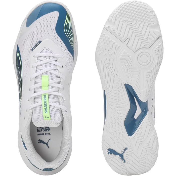 Кросівки PUMA Solarstrike III для залу (Indoor Court) - 47 EU, білий/синій