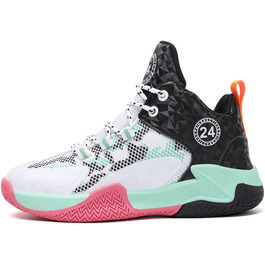 Дитячі баскетбольні кросівки Kinder - спортивне взуття для хлопчиків та дівчаток, кросівки, чоловічі кеди, антиковзаючі бігові кросівки, баскетбольні кросівки хай-топ, унісекс