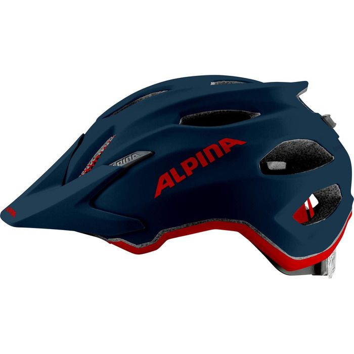 Дитячий велосипедний шолом ALPINA CARAPAX JR, легкий, міцний, з сіткою від комах і можливістю встановлення LED-підсвітки