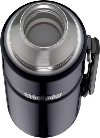 Термос Thermos Stainless King 1,2 л, нержавіюча сталь, синій, ізотермічна пляшка для напоїв