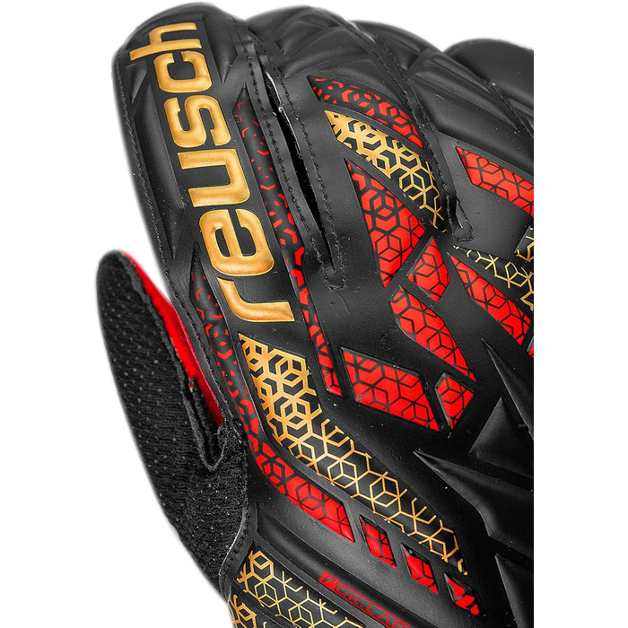 Воротарські рукавички Reusch Attrakt Solid: надійний хват, для чоловіків та жінок, підходять для будь-якої погоди та поверхні поля