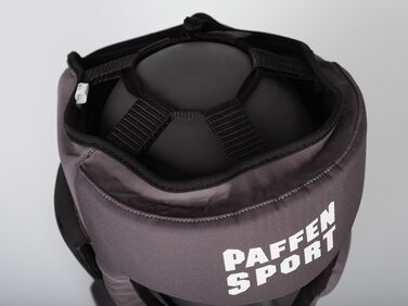 Захисний шолом для тренувань PAFFEN Sport «Clean & Dry» (мийний), сірий/чорний, розмір L-XL