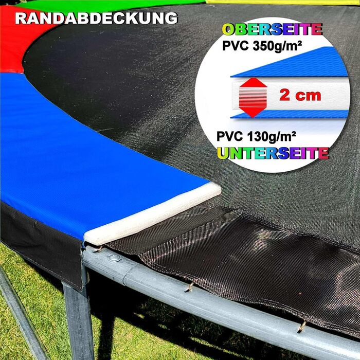 Трамплін для саду Outdoor FGOS (діаметр 366 см) – ідеальне дитяче ігрове обладнання для активного відпочинку