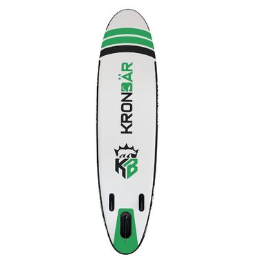 Надувна SUP-дошка KRONBÄR 10.8 Woven X Fusion Double Layer, 325 см, зелена, повний комплект