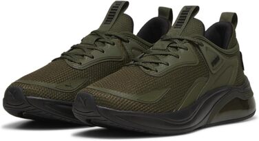 Кросівки для бігу PUMA Cell ThrillRoad - унісекс, розмір 40.5 EU, темно-оливковий/чорний Puma
