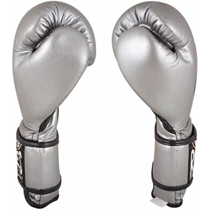 Боксерські рукавички Cleto Reyes 12 унцій сріблясті для тренувань
