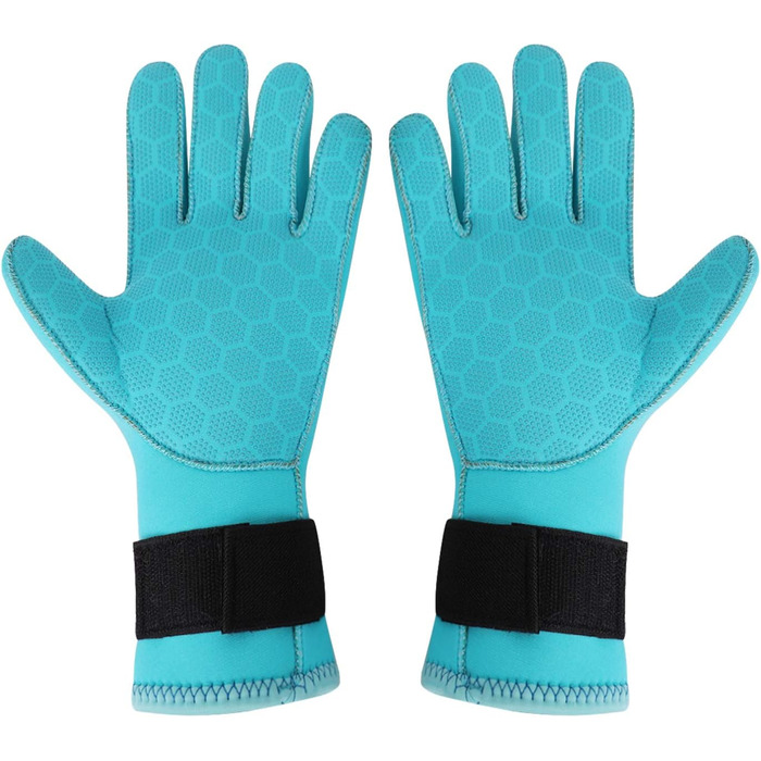 IPENNY Рукавички для дайвінгу з неопрену, 3 мм, блакитні, для дорослих та підлітків