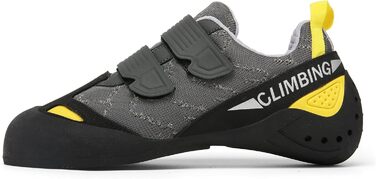 Кріпи для скелелазіння чоловічі, жіночі, дитячі. Для початківців та професіоналів. Скелелазіння, боулдеринг, тренувальні кросівки. Розмір 44 EU, сірий колір