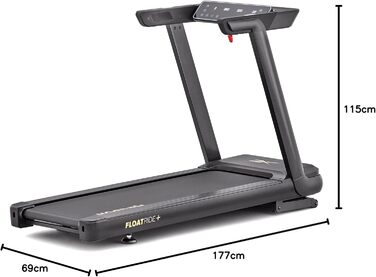 Біговий тренажер Reebok FR20z Floatride з LED-дисплеєм, 32 програми, до 120 кг, сумісність з Zwift та Kinomap