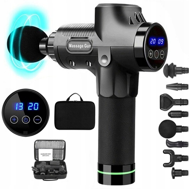 Перкусійний масажер Massage Gun Pro — масажер для спини, стоп та всього тіла