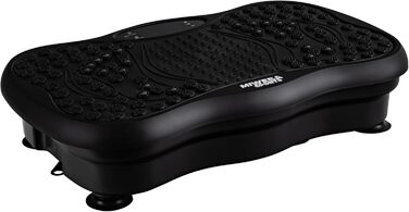 Платформа вібраційна Miweba Sports для дому: масаж, схуднення, фітнес, тренування.. Чорний колір.