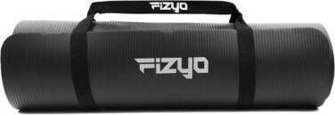 Килимок для йоги, гімнастики та пілатесу Phyzyo, неслизький, NBR-піна, синтетичний каучук, 190x60x1.5 см