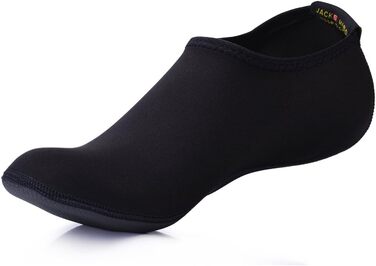 Шкарпетки-кальсони для плавання JackShibo: чоловічі та жіночі, чорні, 37/38 EU