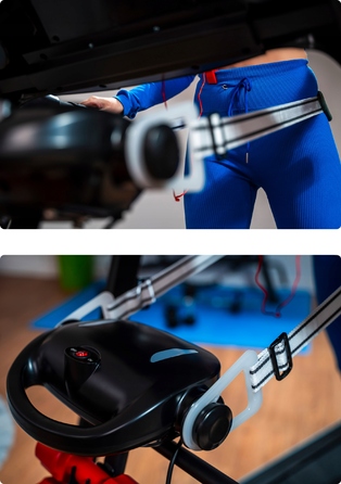 Електрична бігова доріжка Thunder REACT-DS до 160 кг