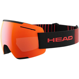 Гірськолижні та сноуборд окуляри HEAD F-lyt Red/Black - унісекс