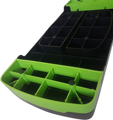 Степпер SportVida для аеробіки та домашніх тренувань - регульована висота, 2 рівня, зелений