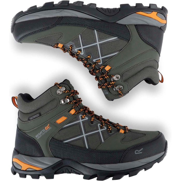 Черевики для ходьби Regatta Samaris III (46 EU, Коричневий)