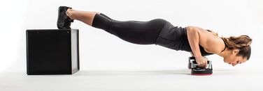 Набори для віджимань Perfect Fitness з поворотними ручками, 16,75 x 17,75 x 12,75 см