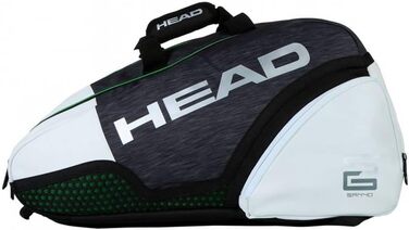 Сумка для паделу HEAD Alpha Sanyo Monstercombi, чорна