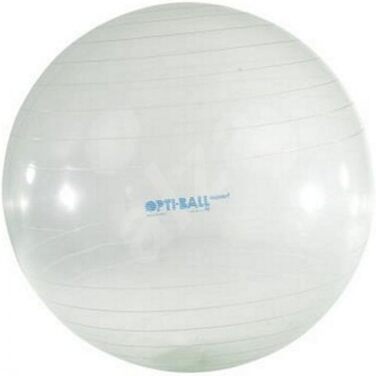Гімнастичний м'яч Gymnic Opti-Ball прозорий 65 см для фітнесу
