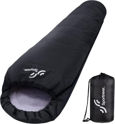 Сплячий мішок Sportneer - ультралегкий, компактний (950г/1500г) - спальний мішок типу 