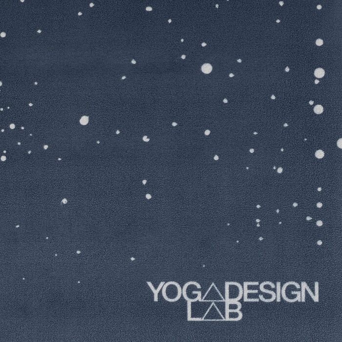 Йога мат Yoga Design Lab Combo: неслизька, мат/рушник, надійне зчеплення при потовиділенні, натуральний каучук, з ремінком Celestial 3.5mm