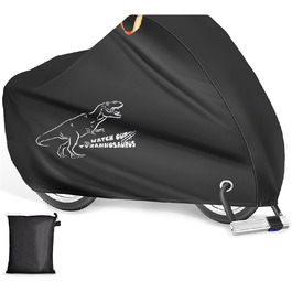 Водонепроникний чохол для велосипеда на 1/2/3 велосипеда, 210D Oxford, захист від дощу, пилу, сонця, вітру, для гірських, шосейних, електровелосипедів, розмір L (200x65x98 см)