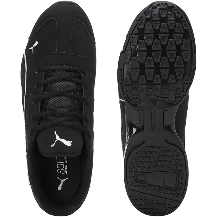 Кросівки для бігу PUMA Tazon 7 Evo Road - унісекс, чорно-білі (44.5 EU)