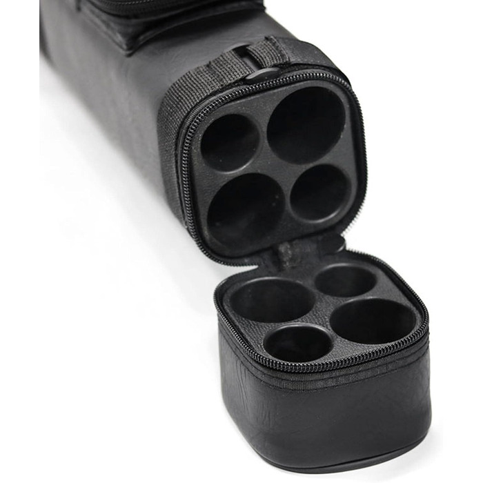 Кейс для більярдних київ F Fityle: переносна сумка-органайзер на 2 кийки, 1/2 снукер, з відділенням для аксесуарів