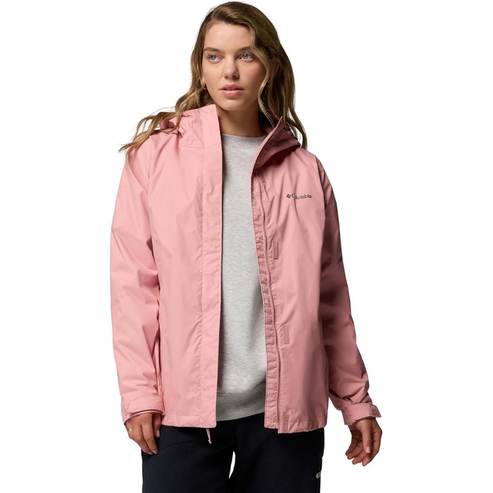 Жіноча водонепроникна куртка-дощовик Columbia Arcadia™ II, колір Eraser Pink, розмір S