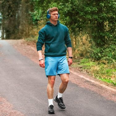 Черевики для піших прогулянок FitVille для чоловіків, широкі, трекінгові, туристичні, чорні. Зі зносостійкою підошвою, дихаючі, легкі, кросівки 45 EU, X-широкі