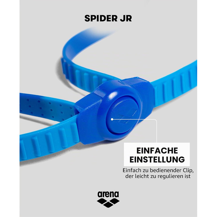 Окуляри для плавання ARENA Spider Junior Mirror - рожево-сірі, дзеркальні лінзи, дитячі