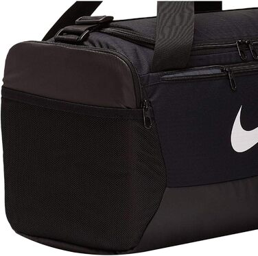 Сумка спортивна Nike Brasilia Duffel Small 41 л, чорна, розмір S — для тренувань і фітнесу