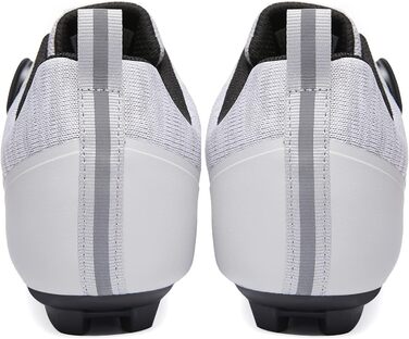 Велосипедні черевики для чоловіків та жінок: гірські, шосейні, сумісні з Peloton, Look ARC Delta, SPD, SPD-SL. Розмір 43 EU, сірі